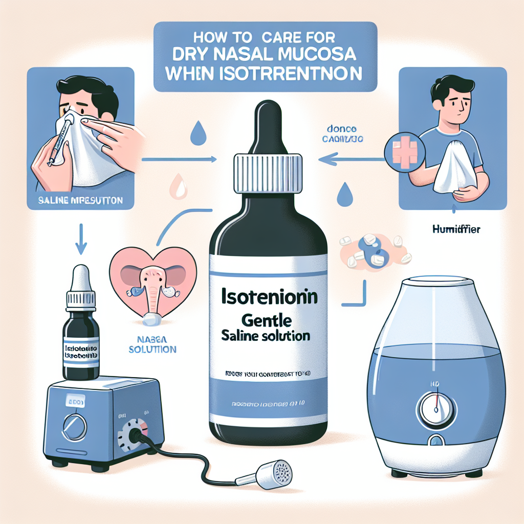 Tipps zur Pflege der trockenen Nasenschleimhaut bei der Anwendung von Isotretinoin. Tipps zur Pflege der trockenen Nasenschleimhaut bei der Anwendung von Isotretinoin.